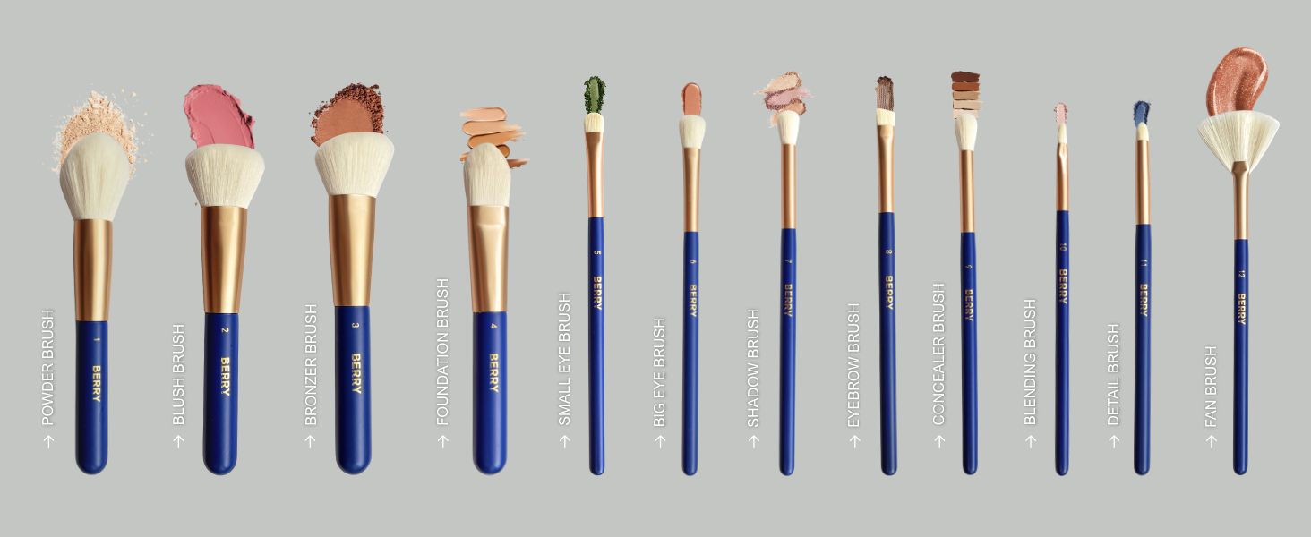 The Complete Guide to the 12 Makeup Brushes Every Beauty Lover Needs (And All the Ways to Use Them)